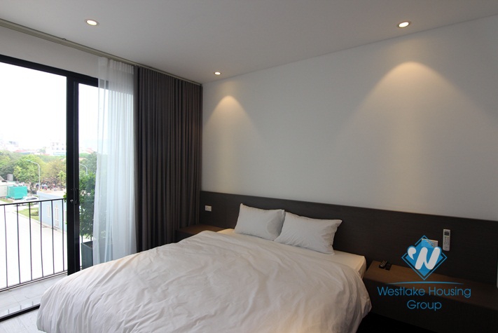 A brand new and modern apartment for rent in Lac Long Quan, Tay Ho