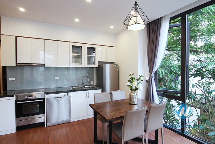 A brand new and bright 1 bedroom apartment for rent in Tay Ho, Ha Noi