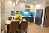 Lovely and brand-new apartment for rent in Vinhome Metropolis, Lieu Giai, Ba Dinh area.