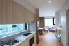 Bright and new apartment with 1 bedroom for rent in Tay Ho area.