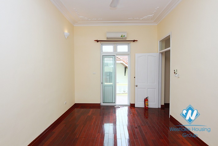 Lovely house nice nice courtyard for rent in To Ngoc Van st, Tay Ho District 