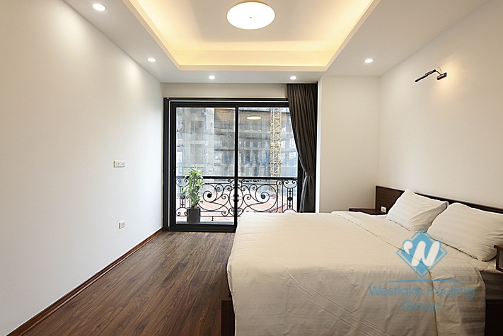 Brand-new 1 bedroom apartment near Lotte tower for rent in Lieu Giai, Ba Dinh.
