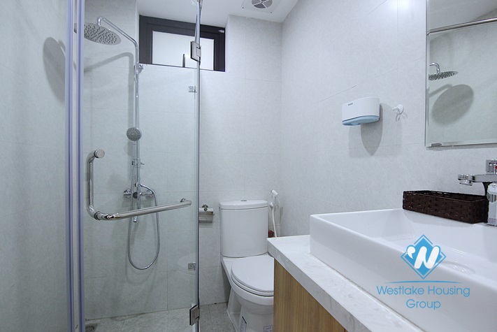 Brand new 2 bedrooms apartment for rent in Nhat Chieu, Tay Ho district.