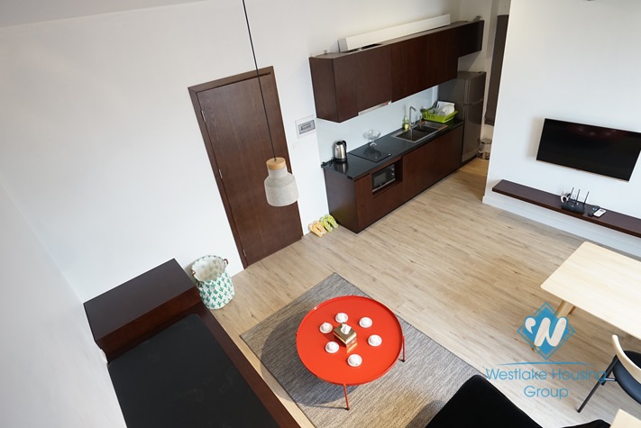 Beautiful duplex apartment for rent in Doi Can, Ba Dinh.