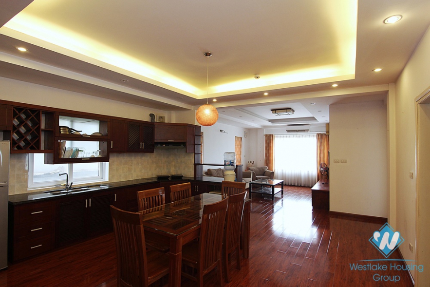 Spacious high floor 2 bedrooms apartment for rent in Tay Ho, Hanoi