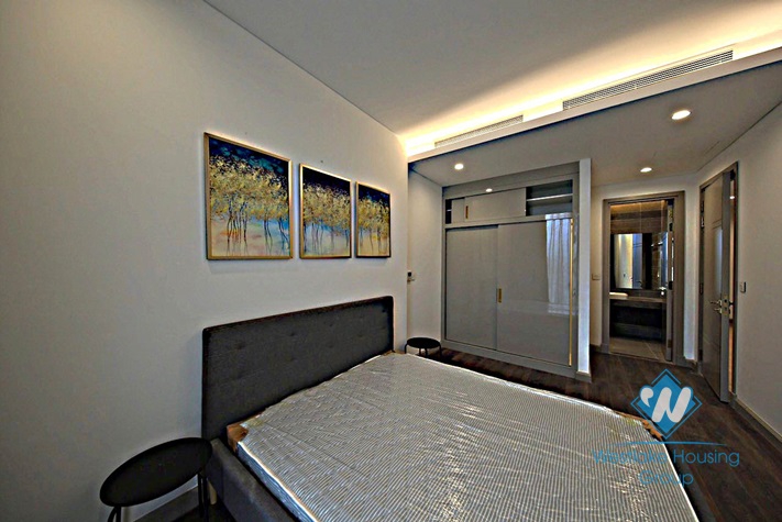 High quality 2 bedrooms apartment for rent in Sun Grand building, Thuy Khue, Ba Dinh.