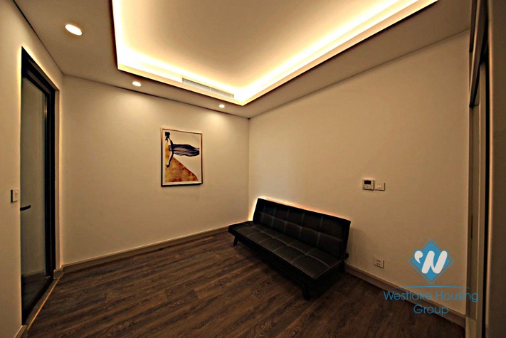 High quality 2 bedrooms apartment for rent in Sun Grand building, Thuy Khue, Ba Dinh.