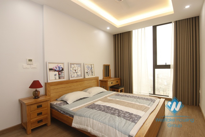 A pretty but good priced apartment for rent in Sun Grand City Tay Ho