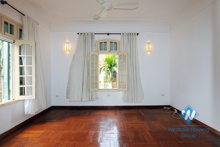 A nice house with big yard for rent in Tay Ho district, closed Joma coffee