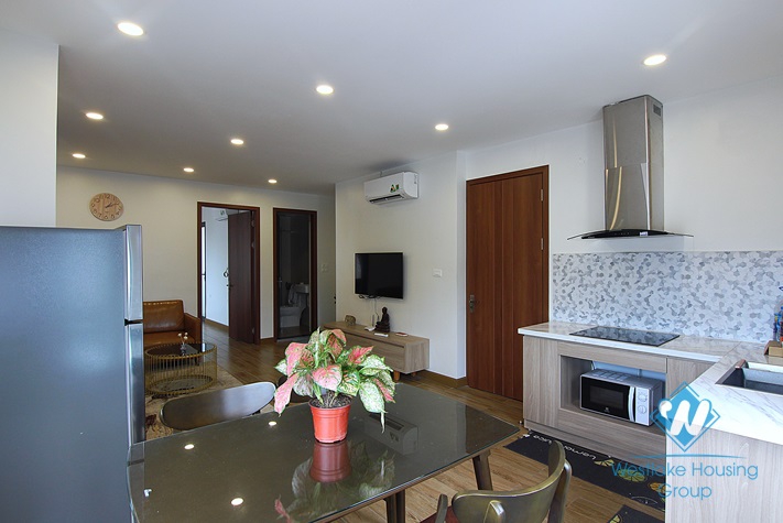 Lake view 1 bedroom apartment for rent in Nhat Chieu, Tay Ho