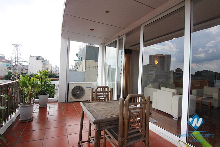 Two bedrooms for rent in Lac Chinh st, Truc Bach area 