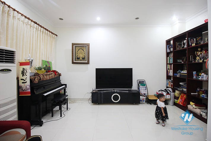 A four-bedroom villa in Ciputra, Tay Ho district with a large yard
