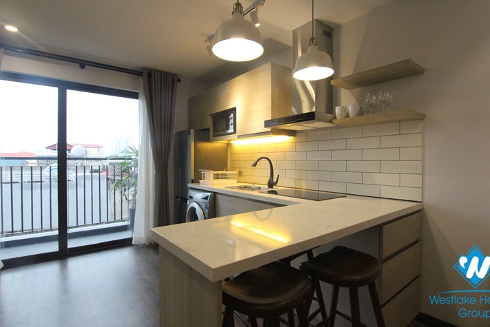 High-end and brand-new one-bedroom apartment in the center of Hanoi, Dong Da district