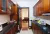 A fully furnished three-bedroom apartment in Ciputra Tay Ho district