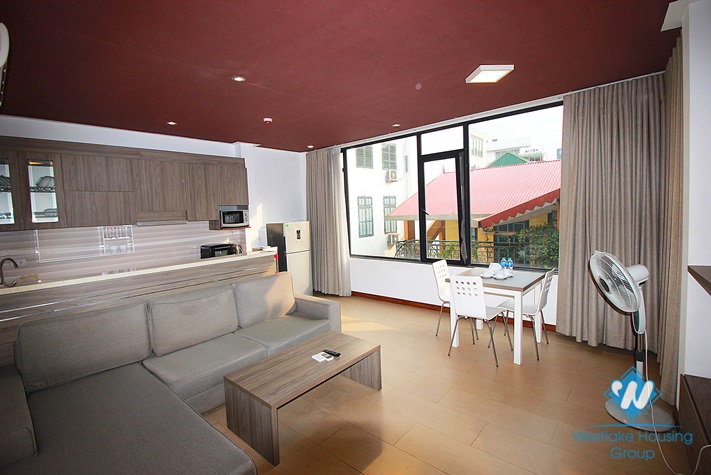 Brand new apartment with 01 bedroom for rent in Tay Ho, Hanoi