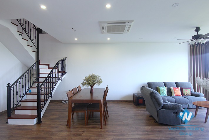 Superior lakeview duplex apartment rental in Tay Ho