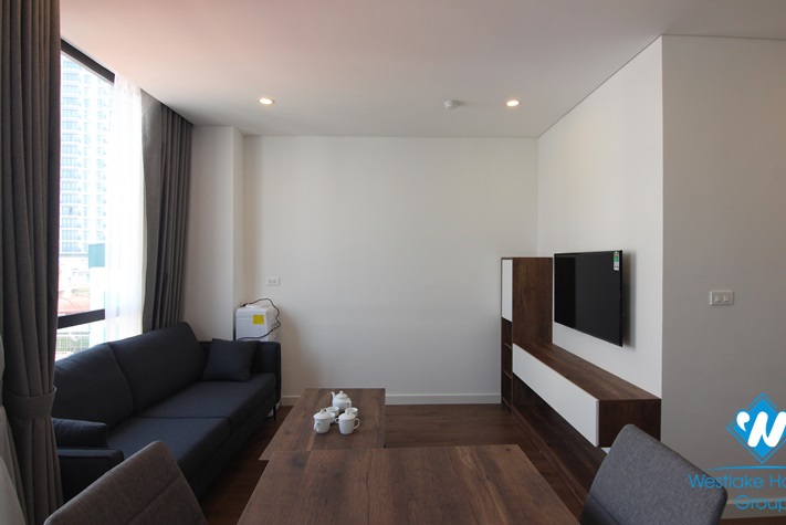 A lovely brand-new one-bedroom apartment on Tay Ho street, Tay Ho district, Hanoi