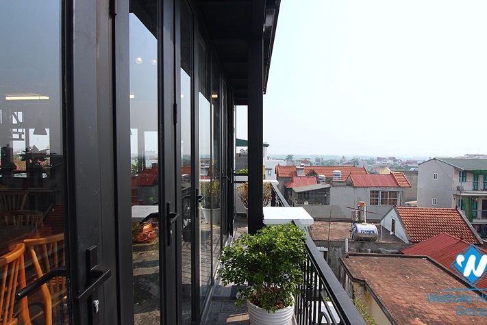 A uniquely decorated four-bedroom duplex on the top floor on Au Co st, Tay Ho, Hanoi