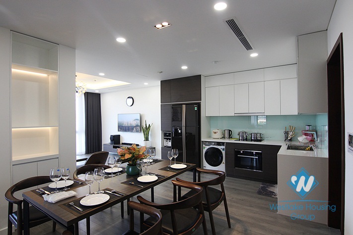 A new and modern 3 bedroom apartment for rent in Trinh cong son, Tay ho