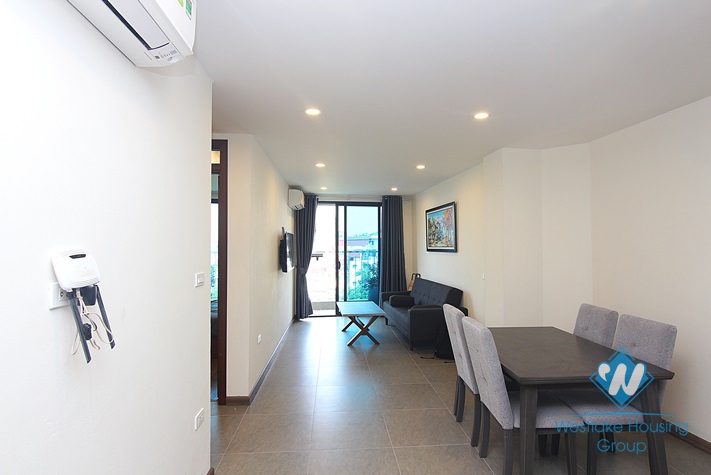 Lake view 2 bedrooms apartment with balcony for rent in Yen Hoa, Tay Ho