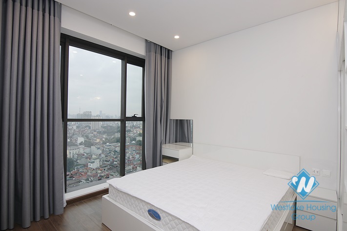 High floor 2 bedrooms apartment for rent in Sun Grand City Ancora, Luong Yen, Hai Ba Trung