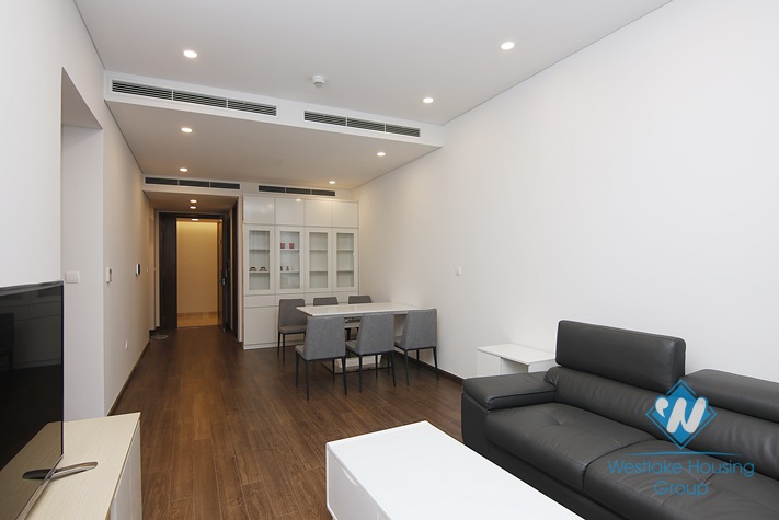 High floor 2 bedrooms apartment for rent in Sun Grand City Ancora, Luong Yen, Hai Ba Trung