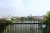 Lake view 3 bedrooms apartment for rent in Au Co street, Tay Ho