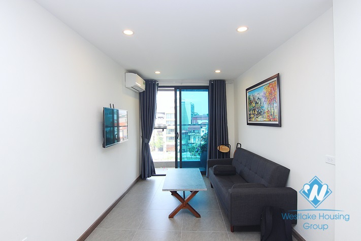 Lake view 2 bedrooms apartment with balcony for rent in Yen Hoa, Tay Ho
