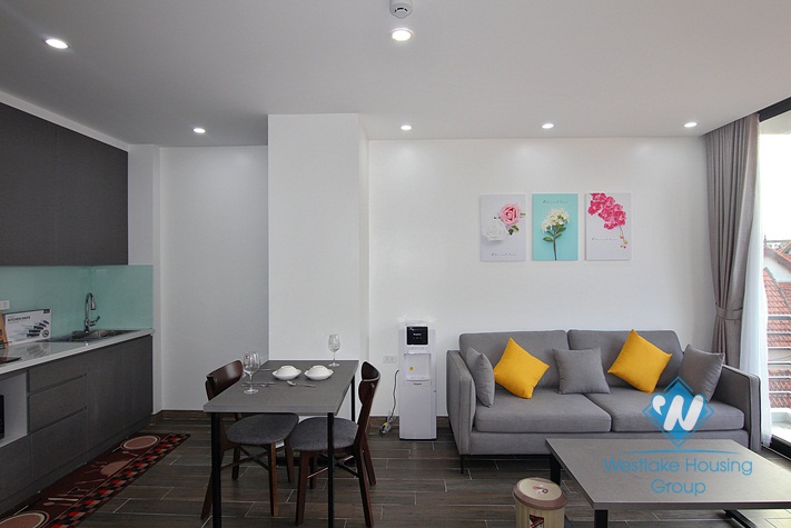 A brand new  1 bedroom apartment with balcony for rent in To Ngoc Van, Tay Ho, Ha Noi