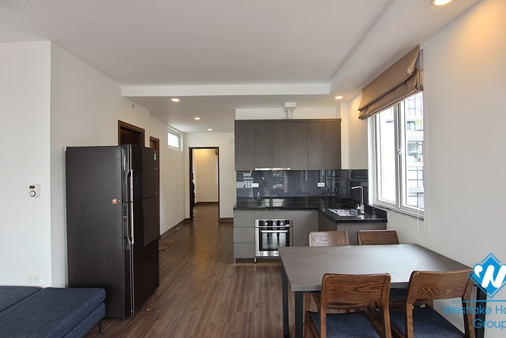 A newly 1 bedroom apartment with huge balcony in Dang thai mai, Tay ho