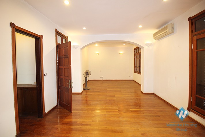 Spacious unfurnished house for rent near UNIS, Ciputra, Tay Ho