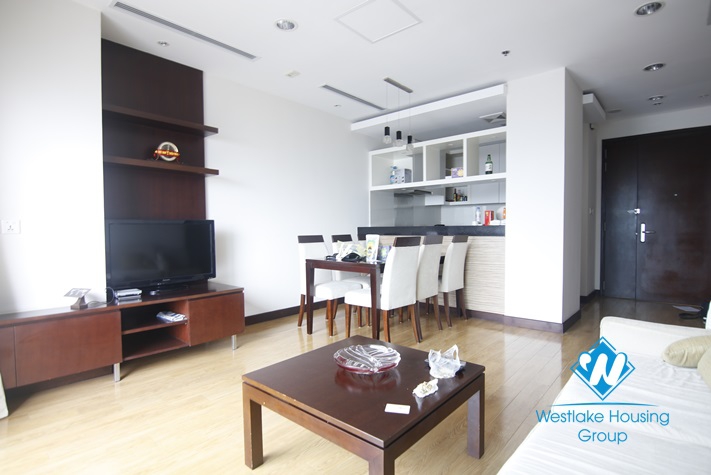 An affordable two-bedroom apartment in Hoa Binh Green, Duong Buoi, Ba Dinh, Hanoi