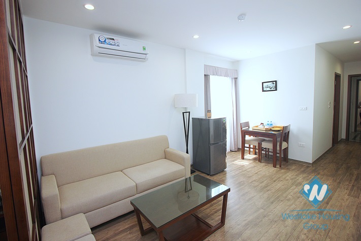 Japanese style 1 bedroom apartment for rent in Kim Ma Thuong, Ba Dinh