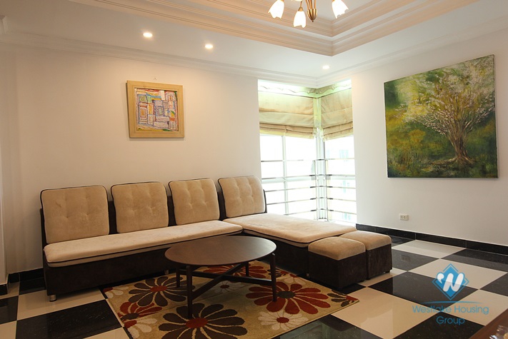 A furnished, affordable 3 bedroom apartment for rent in Ciputra Complex