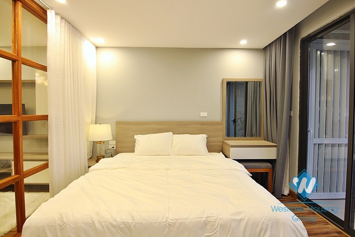 A beautiful and brand new 1 bedroom apartment in De soleil, Xuan Dieu, Tay ho