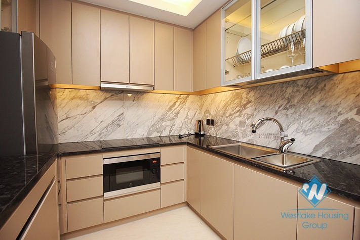 Modern one bedroom apartment for rent in Truc Bach, Ba Dinh