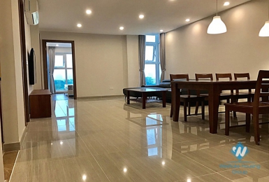 A spectacular and fully furnished three-bedroom apartment in Ciputra, Tay Ho district, Hanoi