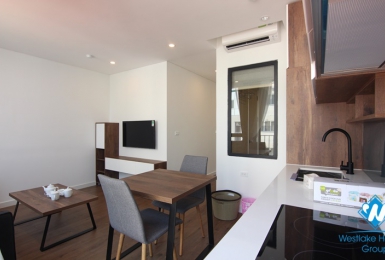 A lovely brand-new one-bedroom apartment on Tay Ho street, Tay Ho district, Hanoi