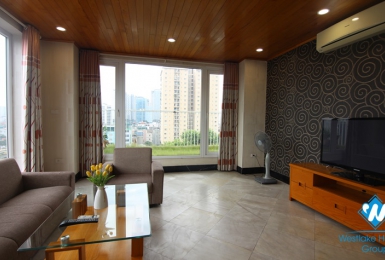 An elegant three-bedroom duplex on Lang Ha street, Ba dinh