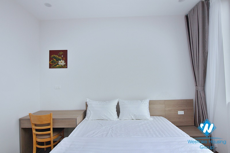 Bright 1-bedroom apartment with a big balcony on To Ngoc Van