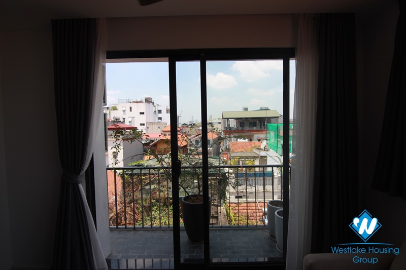 Super bright 1-bedroom apartment with an amazing view for rent on Tu Hoa