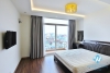 Serviced apartment with huge balcony for rent in Xuan Dieu, Tay Ho