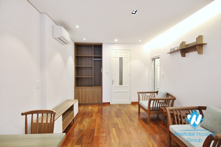 A brand new 1 bedroom apartment for rent in quiet Yen Phu Village