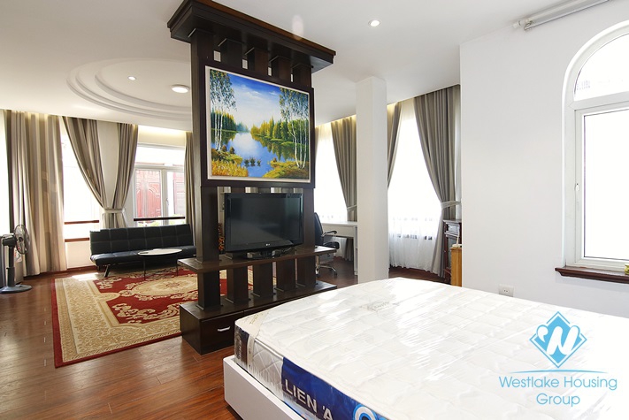 Spacious studio for rent in Quan Thanh st,  Ba Dinh