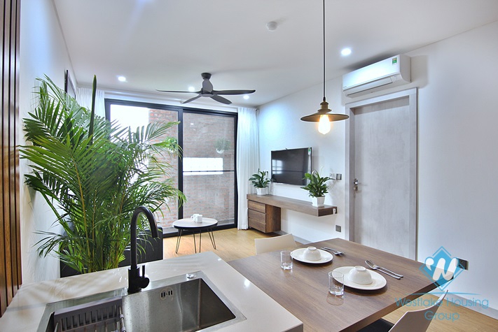 A brand new 1 bedroom apartment for lease in To Ngoc Van, Tay Ho
