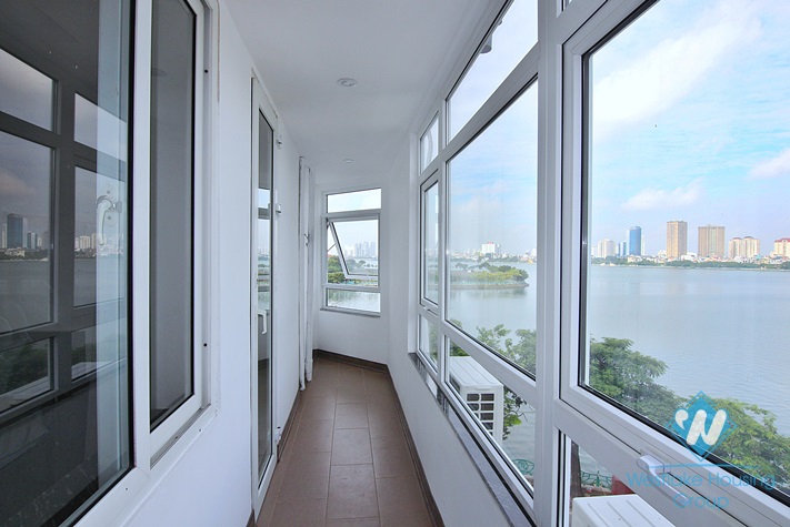 Brand new 3 bedroom apartment with stunning lake view in To ngoc van, Tay ho, Ha noi