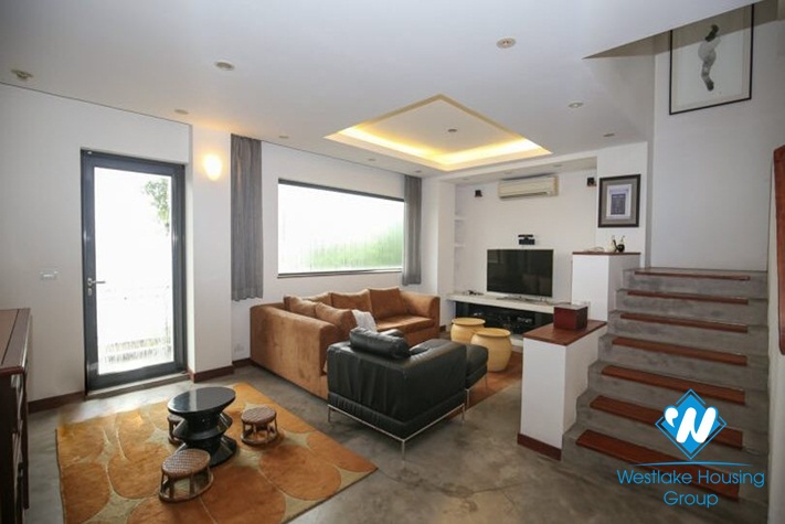 Riverfront villa for rent with ambassador pool in Long Bien area of ​​Hanoi