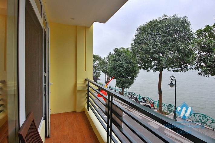 Lakeside two bedroom apartment for rent in Tay Ho, Hanoi