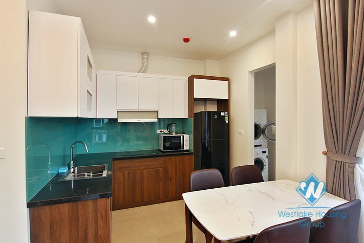 A new and spacious 1 bedroom apartment for rent in Dang thai mai, Tay ho, Ha noi