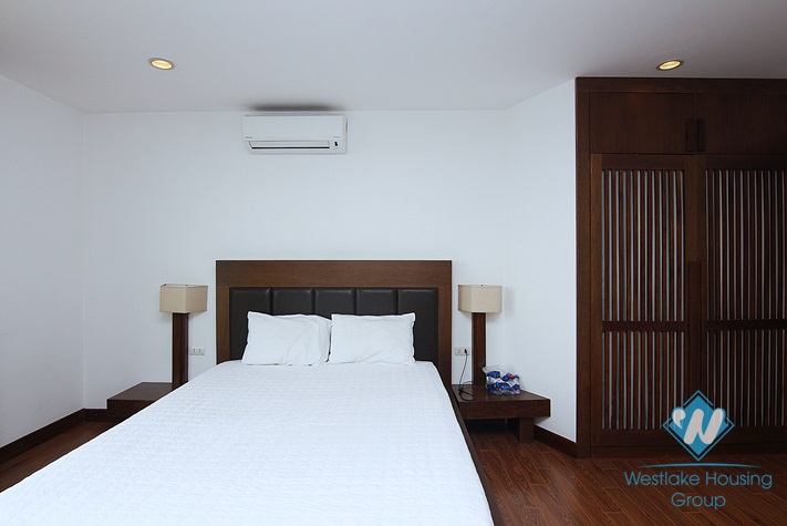 Lake view 2 bedrooms apartment for rent in Quang Khanh st, Tay Ho